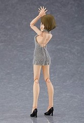 Max Factory figma Styles female body Chiaki with Backless Sweater Action Figure