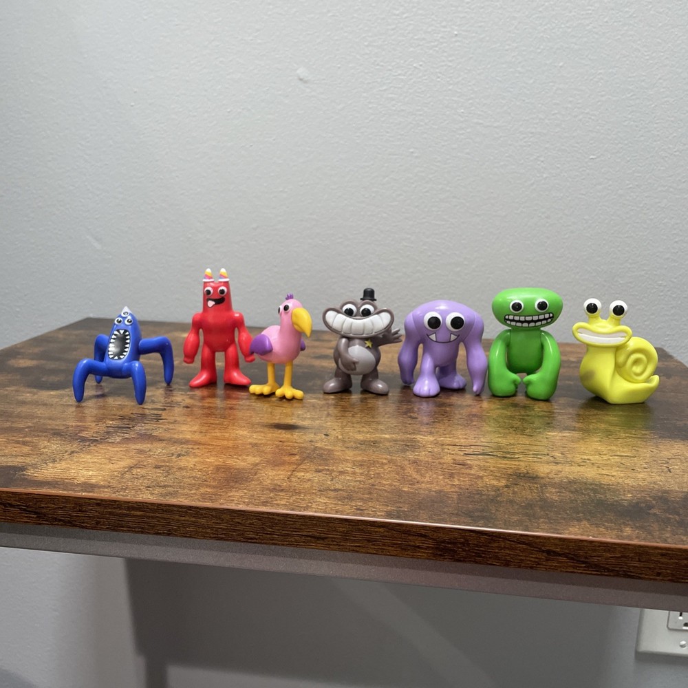 Lot Of 7 Garten Of Banban Jumbo Josh & Nabnab Action Figure