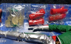 Japanese TV Movie THUNDER MASK TAKARA HENSHIN CYBORG FIGURE