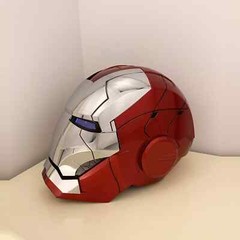 1:1 AUTOKING Iron Man MK5 Helmet Wearable Mask Voice Control Cosplay Props Gift
