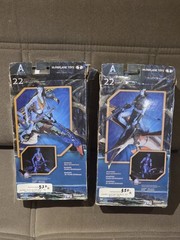 Lot of 2 Mcfarlane Toys from Avatar 2 Jake Sully & Neytiri Rare Busted Boxes