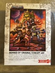 Mattel Masters Of The Universe MOTU He-Man Sketch Book Series Concept Art. 4 Fig