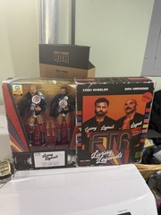 AEW Jazwares Vault FTR Ring of Honor Figure 2 Pack Cash Wheeler Dax Harwood 3000