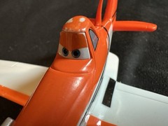 Disney Planes Pull & Fly Strut Jet Stream Dusty By Mattel X9506