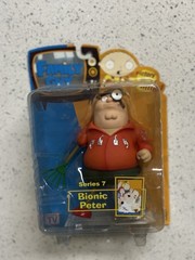 Family Guy Series 7 Bionic Peter Mezco Action Figure New Sealed
