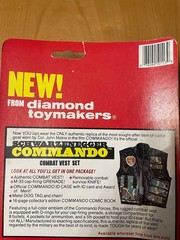 Schwarzenegger Commando Action Figure by Diamond Toymakers 1985 Vintage Sealed