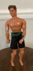 Vintage 2000 Mattel Max Steel N-Tek Agent Action Figure With Jet pack