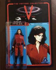 V Visitors, Diana and Reptile 5.5 inches figure X3. For display, not a toy