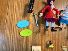 Disney Parks Exclusive Peter Pans, Wendy, Smee, Captain Hook, Alligator Figures