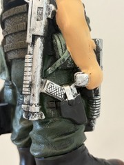 9.5” SD Commando John Matrix Resin Bank Statue Figurine Special Force Toy Figure