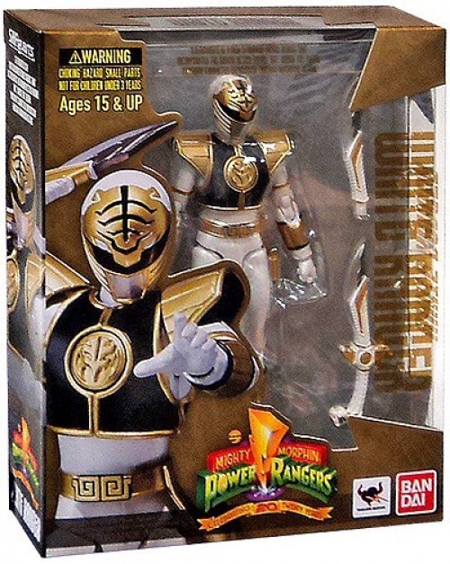Mighty Morphin’ Power Rangers White Ranger 20th Anniversary Figure