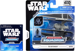 Star Wars Micro Galaxy Squadron TIE Defender Elite Mystery Bundle – 3-Inch and 2