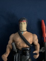 Vintage 1985 Coleco John Rambo “Force of Freedom” action figure with accessories