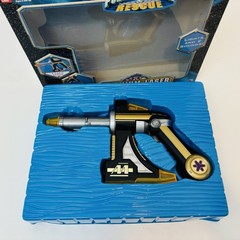 Vintage Bandai Power Rangers Lightspeed Rescue Titanium Laser In Box Working