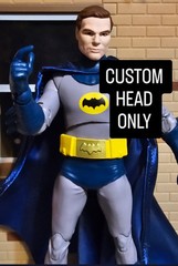 Mcfarlane DC Multiverse 7″ Batman 66 Adam West Custom Head