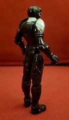Power Rangers Mighty Morphin 971 22300 Armored Black & Silver 4″ Bandai 2009