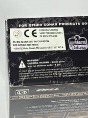 Conan Limited Edition Wolf Action Figure THQ Dark Horse E3 Toy New In Box 2007