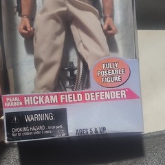 G.I. Joe Pearl Harbor Hickam Field Defender Fully Jointed w/ Machine Gun