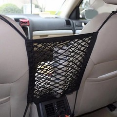 Motorcycle Cargo Net Polyester High Elastic Cargo Net with 4 Adjustable Hooks