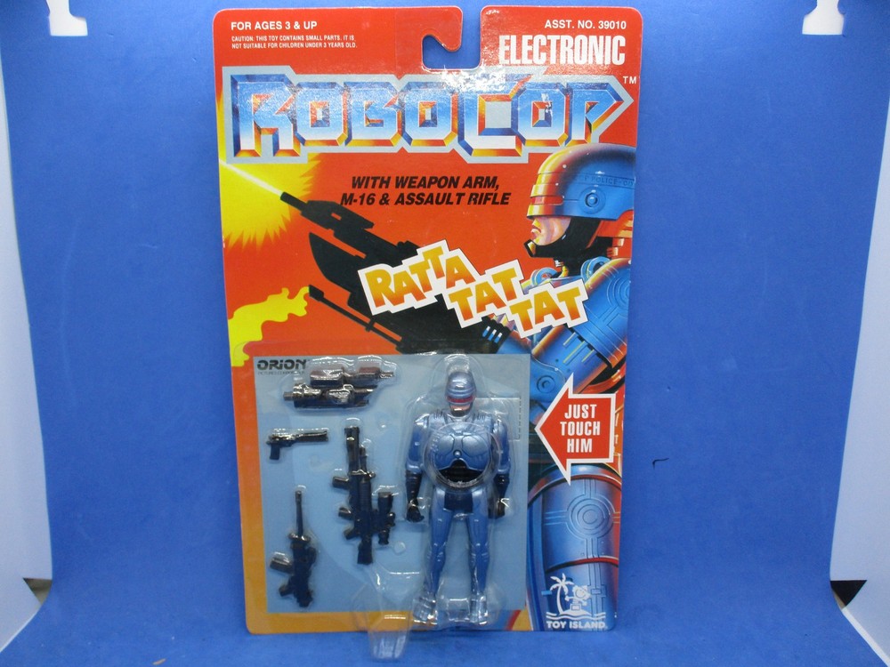 Toy Island RoboCop Electronic Action Figure Weapon Arm M-16 Assault Rifle MOC