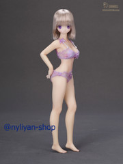 LDDOLL 25M 1/6 Upgrade Elbow No Finger Bone Seamless Silicone Body 12”Figure