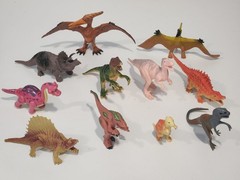 Huge Lot 100+ Dinosaur Toys Figures Dino T Rex Triceratops High Quality Bundle