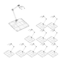 12Pc HG144 Adjustable Action Figure Display Holder Base Doll Model Support Stand