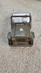 Vintage Tonka Military Green Jeep – Die Cast – 6 Inches