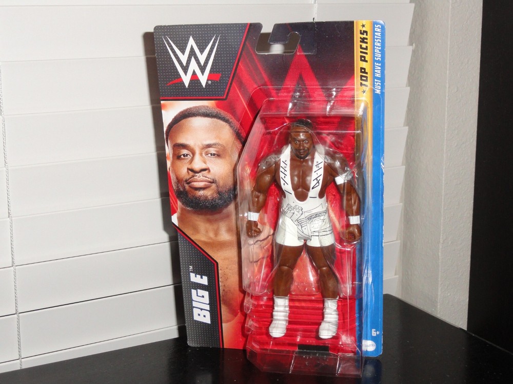 WWE 2021 TOP PICKS MUST HAVE SUPERSTARS BIG E 6″ ACTION FIGURE (CREASED CARD)