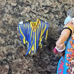 WWE Ultimate Edition Series 15 The Ultimate Warrior Wrestling Figure 1 head
