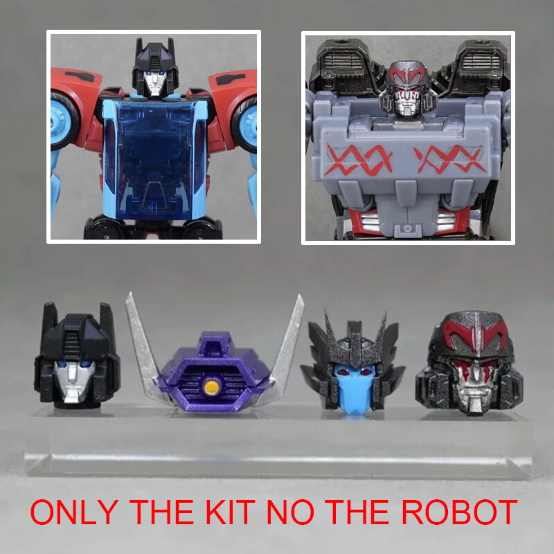 For Shockwave Legacy Pointblank Spinister Megatank Replace Head Upgrade Kit DIY