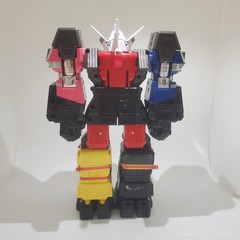 Vintage 1995 Bandai Power Rangers Deluxe Shogun Megazord 90% Complete