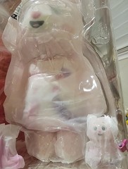 Mega Space Molly 400% and 100% Sweet Messages Bear New Open Box
