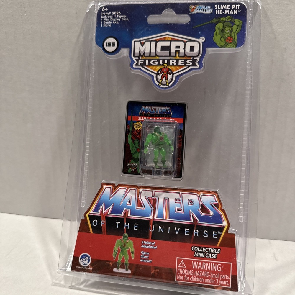 Masters of the Universe Slime Pit HE-MAN Micro Figure 1.25 In. NIP MAttel 2022