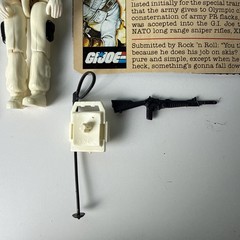GI Joe Snow Job 1983 v1 *100% COMPLETE w/File Card, Excellent!* Vintage ARAH