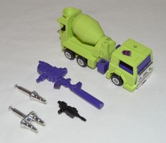 Vintage Transformers G1 1985 Constructicon MIXMASTER 100% Complete