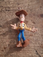 Disney Toy Story Buzz Lightyear And Woody Mini Action Figure 2002 Adjustable VTG