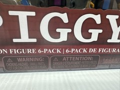 Piggy Action Figure 6 Pack Series 2 Exclusive MiniToon Figure Includes DLC. {Q}