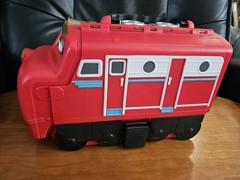 Chuggington Die-Cast Train Lot 15 & Plastic Trains Carrying Case EUC