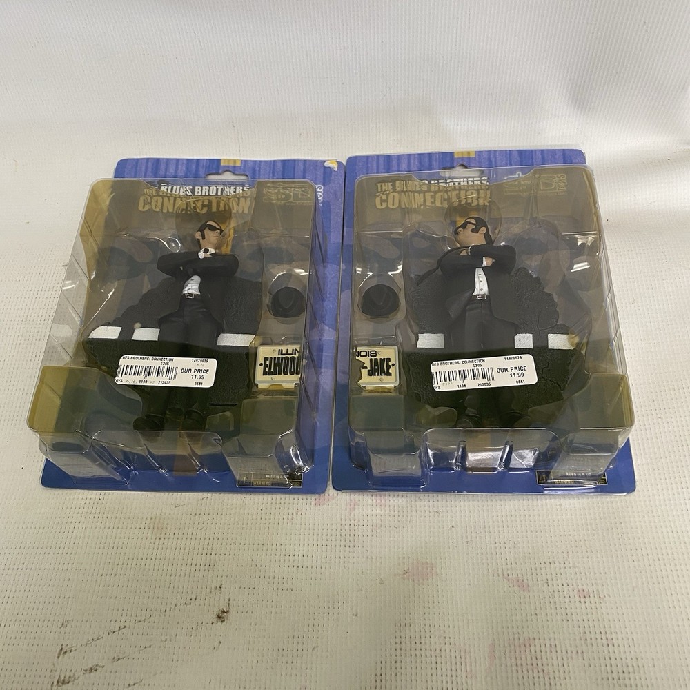SD Toys The Blues Brothers Connection Elwood & Jake Action Figures New Sealed