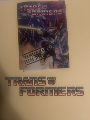 Original 1984 G1 Transformers Advertising Mail-In Insert Poster Brochure Vtg