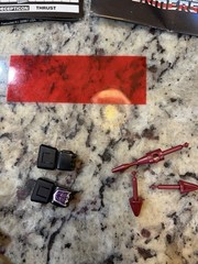 Transformers Original G1 1985 Jet Thrust With Box: Not Complete- See Notes