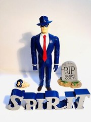 The Spirit Action Figure 8″ Millennium Series Will Eisner 2001 NEW IN PACKAGE