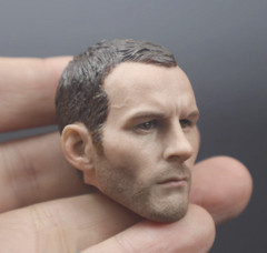 1/6 Scale Male Soldiers Accessories European Football Stars Head Sculpt Model