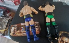 WWE Mattel Legends Series #17 Shamrock w/Chase HBK AJ Styles Ultimate Warrior
