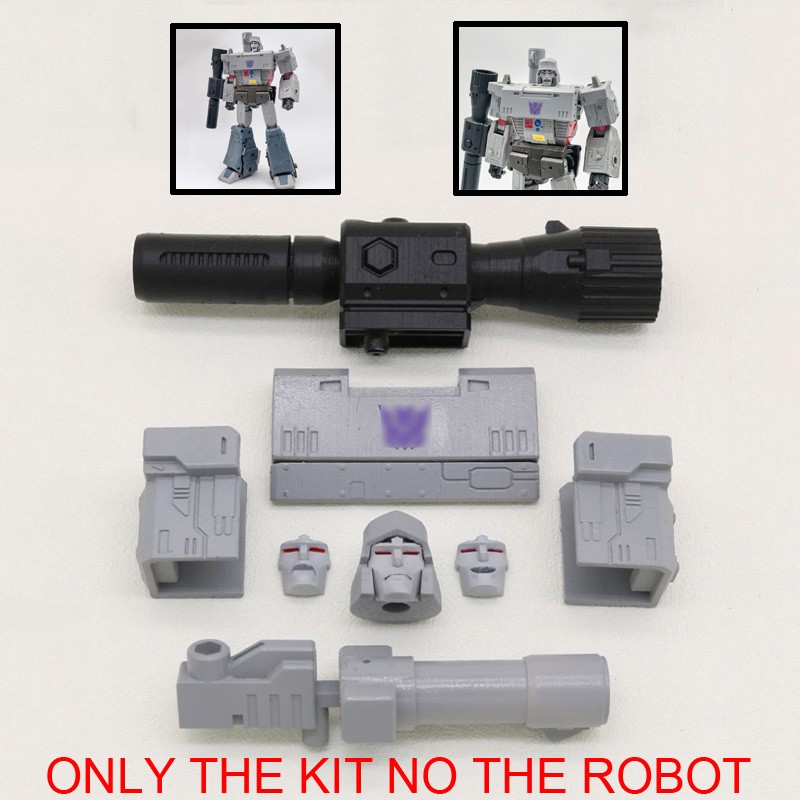 Head Shoulder Chest Armor Weapon Arm Cannon Upgrade Kit For SS86 Megatank