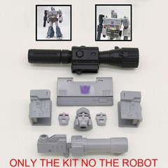 Head Shoulder Chest Armor Weapon Arm Cannon Upgrade Kit For SS86 Megatank