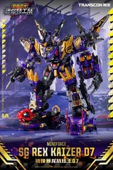 Anime Mini Force Mirror Tyrannosaurus Battle‑X King 12.6in Action Figure Model
