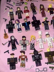 Large Mixed Lot of Robolox Action Figures & Accessories Toy Lot