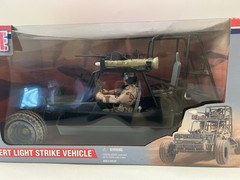 G.I. Joe 1/6 DESERT LIGHT STRIKE VEHICLE & Exclusive Soldier Chenowth Dune Buggy